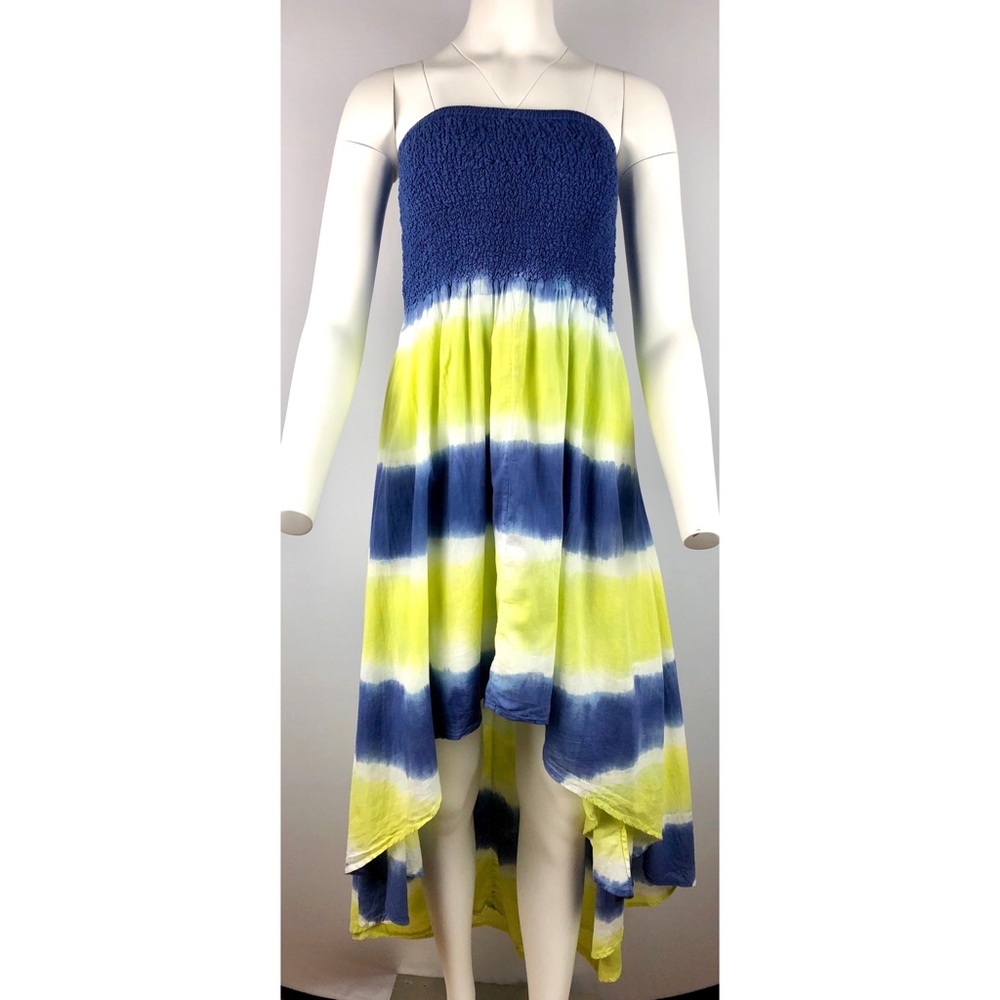 Michael Kors Strapless High-Low Maxi Dress XS